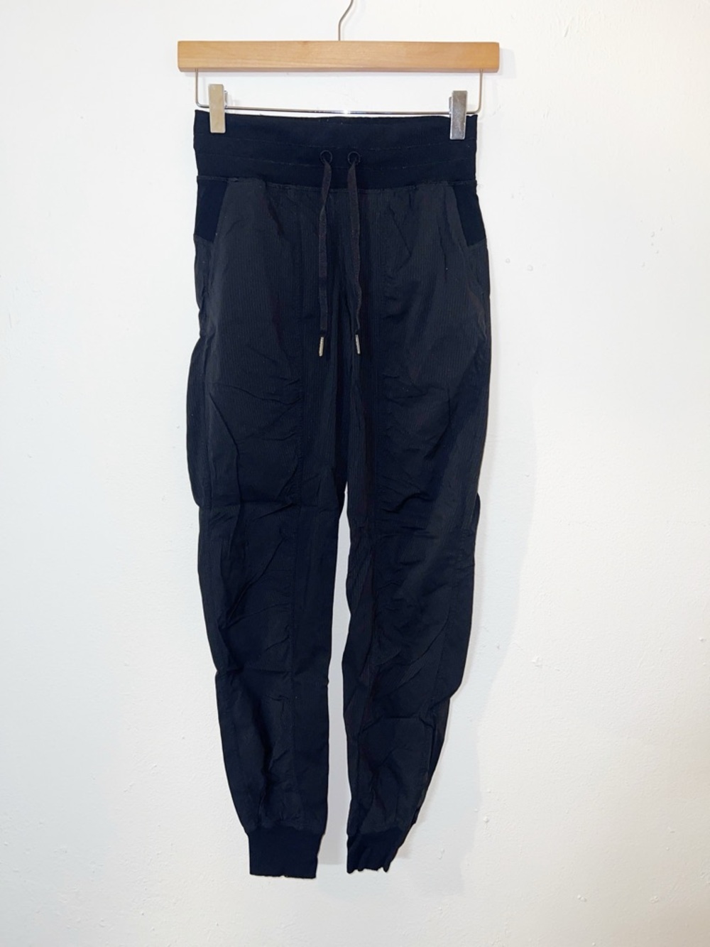 Lululemon Dance Studio Mid-Rise Black Drawstring Jogger Pants